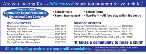 Parklands Community Preschool (Kariong) - Adelaide Child Care 1