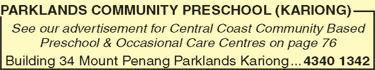 Parklands Community Preschool (Kariong) - Adelaide Child Care 2